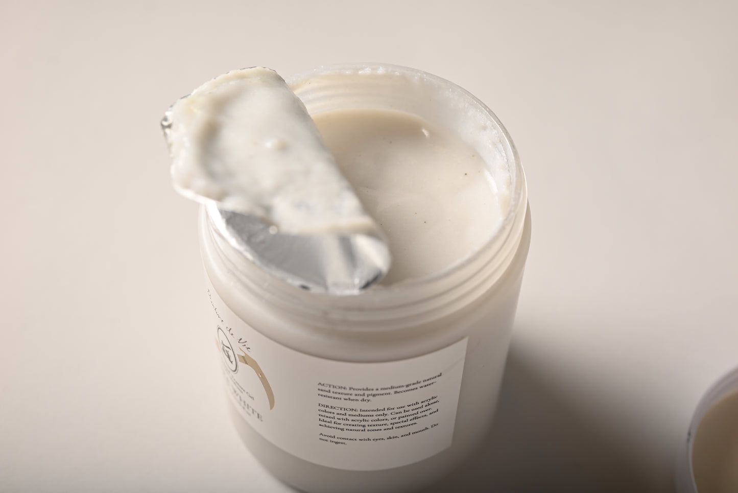 Natural Mineral Texture Gel: Pure White