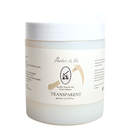 Acrylic Texture Gel: Transparent