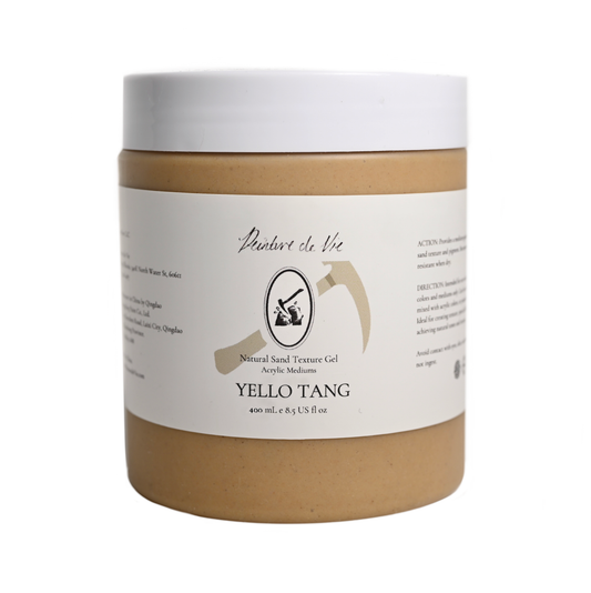 Natural Mineral Texture Gel: Yellow Tang
