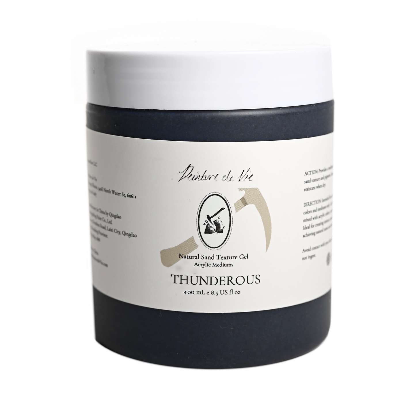 Natural Mineral Texture Gel: Thunderous