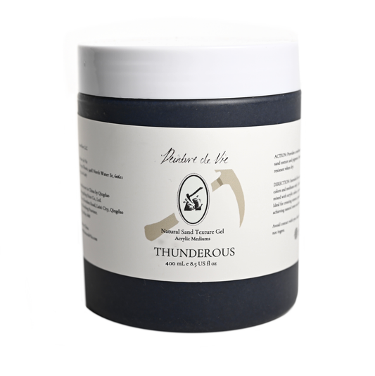 Natural Mineral Texture Gel: Thunderous